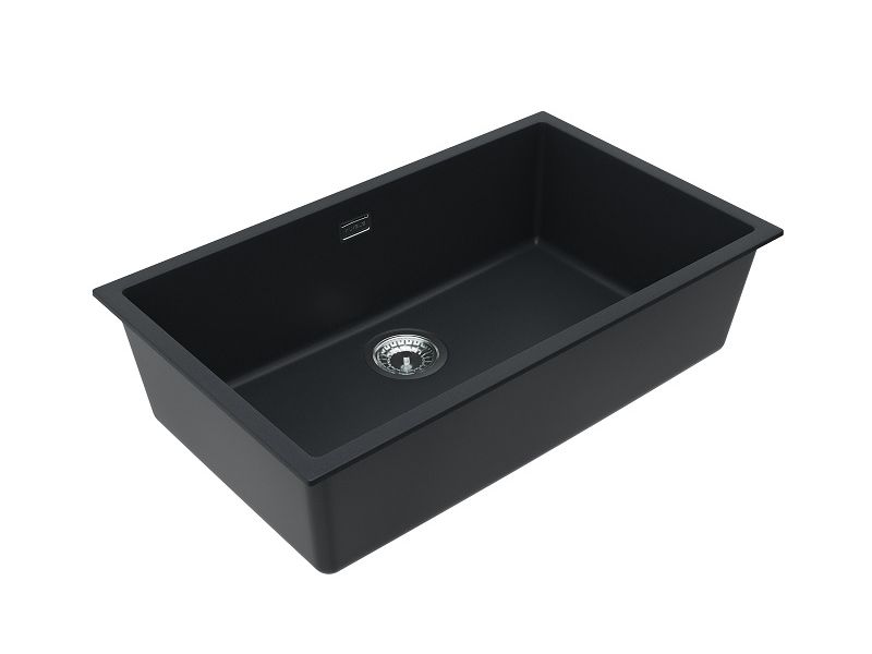 Мойка для кухни OMNI 40 GRANITAL CARBON-G91 750x450x198 с сифоном(1150062)